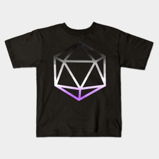 Asexual Artificer: DnD Pride Kids T-Shirt